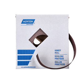 66261126282 NORTON: 1-1/2 X 50 YDS ROLL EMERY CLOTH, 240 GRIT, ALUMINUM